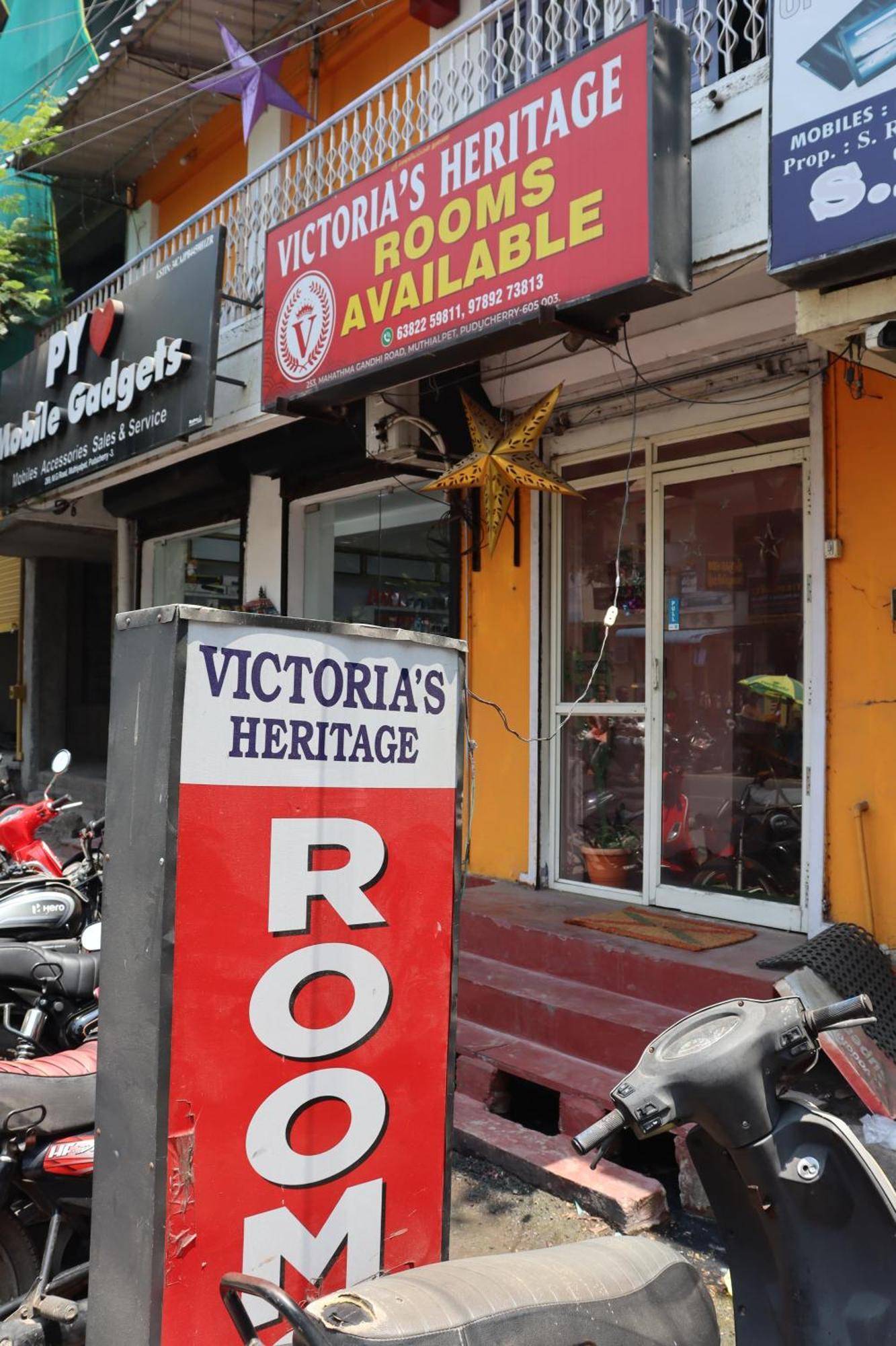 New Victoria'S Heritage Pondicherry Exterior photo
